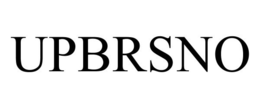 UPBRSNO trademark