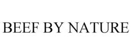 BEEF BY NATURE trademark