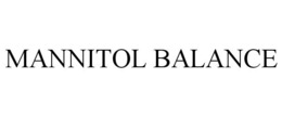 MANNITOL BALANCE trademark
