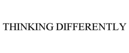 THINKING DIFFERENTLY trademark