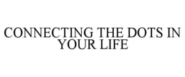 CONNECTING THE DOTS IN YOUR LIFE trademark