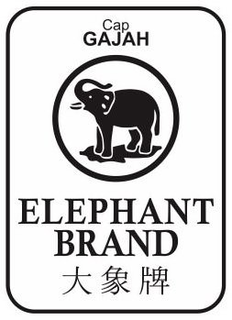 CAP GAJAH ELEPHANT BRAND trademark