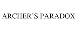 ARCHER'S PARADOX trademark