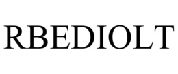 RBEDIOLT trademark