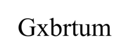 GXBRTUM trademark