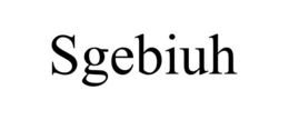 SGEBIUH trademark