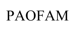 PAOFAM trademark