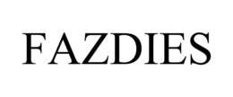 FAZDIES trademark
