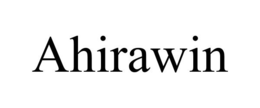 AHIRAWIN trademark