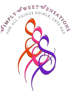 SIMPLY SWEET SENSATIONS FOR ALL THINGS EDIBLE, LETS EAT SSS trademark