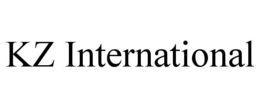 KZ INTERNATIONAL trademark