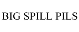 BIG SPILL PILS trademark