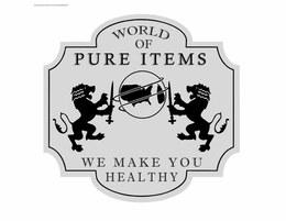 WORLD OF PURE ITEMS WE MAKE YOU HEALTHY trademark