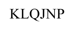 KLQJNP trademark