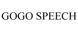 GOGO SPEECH trademark