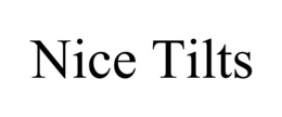 NICE TILTS trademark