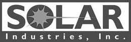 SOLAR INDUSTRIES, INC. trademark