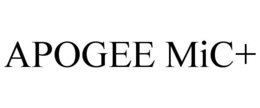 APOGEE MIC+ trademark