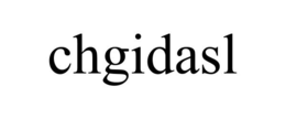 CHGIDASL trademark