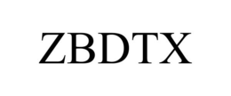 ZBDTX trademark