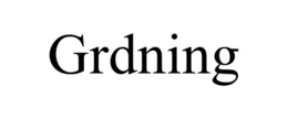 GRDNING trademark