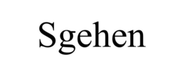 SGEHEN trademark
