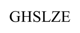 GHSLZE trademark