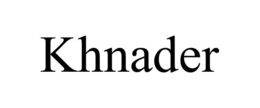KHNADER trademark