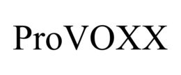 PROVOXX trademark