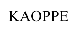 KAOPPE trademark