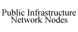 PUBLIC INFRASTRUCTURE NETWORK NODES trademark