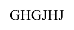 GHGJHJ trademark