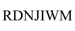 RDNJIWM trademark