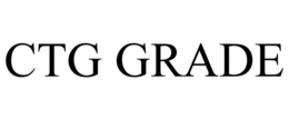CTG GRADE trademark