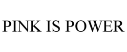 PINK IS POWER trademark