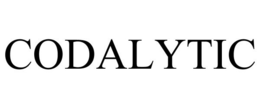 CODALYTIC trademark