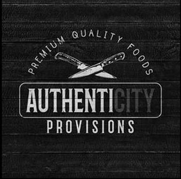 AUTHENTICITY PROVISIONS PREMIUM QUALITY FOODS trademark