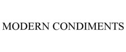 MODERN CONDIMENTS trademark