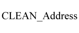 CLEAN_ADDRESS trademark
