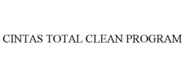 CINTAS TOTAL CLEAN PROGRAM trademark