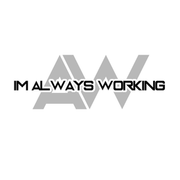 AW IM ALWAYS WORKING trademark