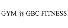 GYM @ GBC FITNESS trademark