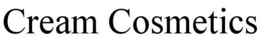 CREAM COSMETICS trademark