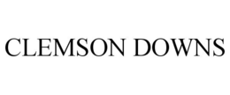CLEMSON DOWNS trademark