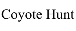 COYOTE HUNT trademark