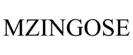 MZINGOSE trademark