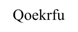 QOEKRFU trademark