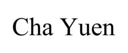 CHA YUEN trademark