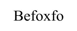 BEFOXFO trademark