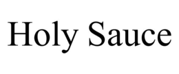 HOLY SAUCE trademark